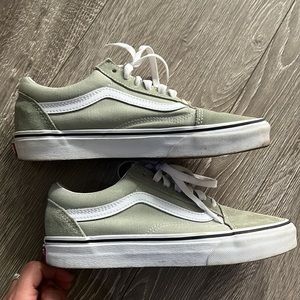 Vans Old Skool Shoe Desert Sage/White